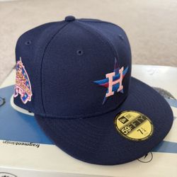 Houston Astros Hat Club New Era Fitted Hat 7 1/4 