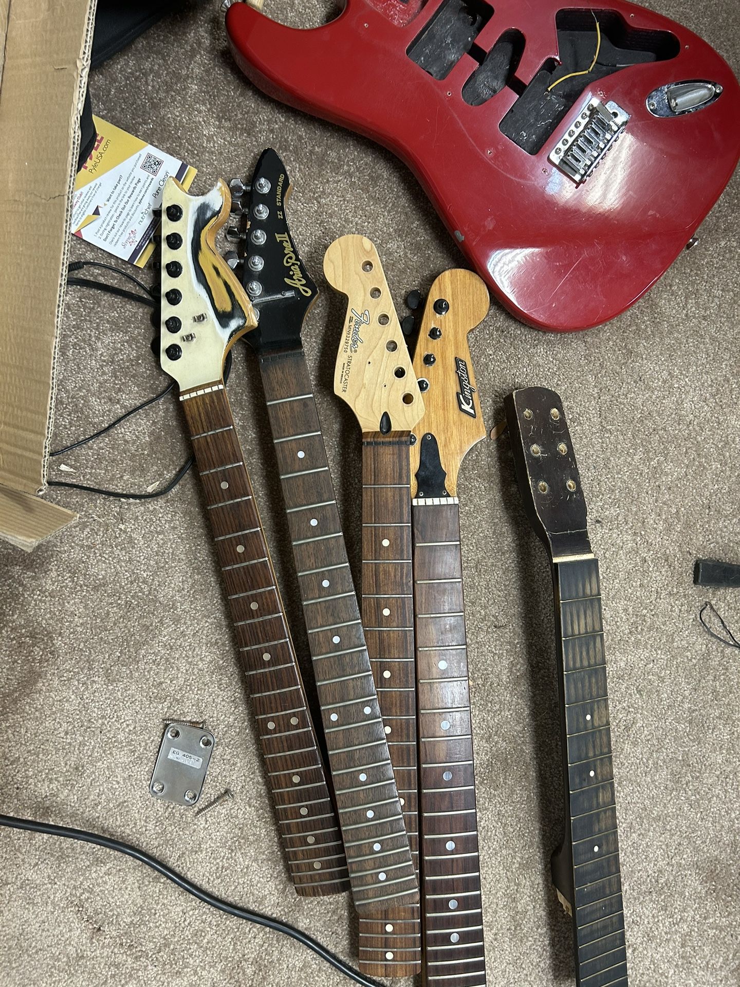 Guitar Necks - Fender, Aria, Kingston