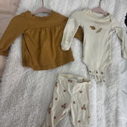 Baby Girls Top & Bottom Set