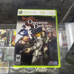 Operation Darkness Xbox360 $150 Gamehogs 11am-7pm
