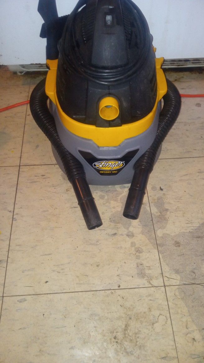 Stinger Shop Vac Works Perfect 