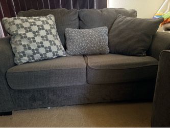 Gray Love seat
