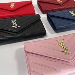 Large Leather Flap Wallet 