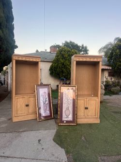2 cajones con 2 Cuadros