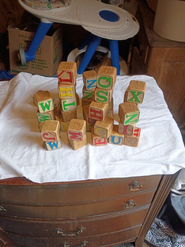 Old Toy Blocks