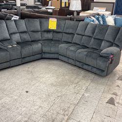 3pc Reclining Sectional