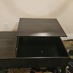 Table with raising top