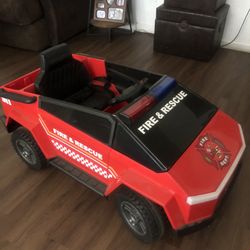 Electric Fire Truck Like New