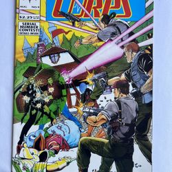 The Hard Corps #9 Valiant Comic Book Solar Rai Bloodshot Unity Magnus 1993 Comic
