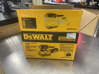 Brand New Dewalt 1/4 Sheet Palm Sander dwe6411k 