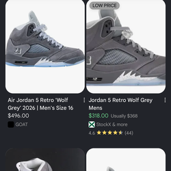 Jordan wolf grey