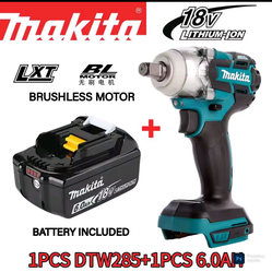 ON SALE. MAKITA SET OF POWER TOOLS (3 PCS) COMPACT LIGHTWEIGHT AND DURABLE. DHP487 DRILL DRIVER, DTW285 IMPACT DRIVER  AND 18V 6AH BATTERY. BRUSHLESS 
