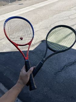 Head Radical & Gosen Carbon Tennis Rackets