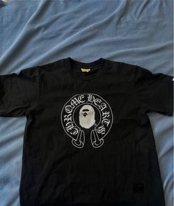 BAPE x Chrome Hearts Collab Graphic T-Shirt
