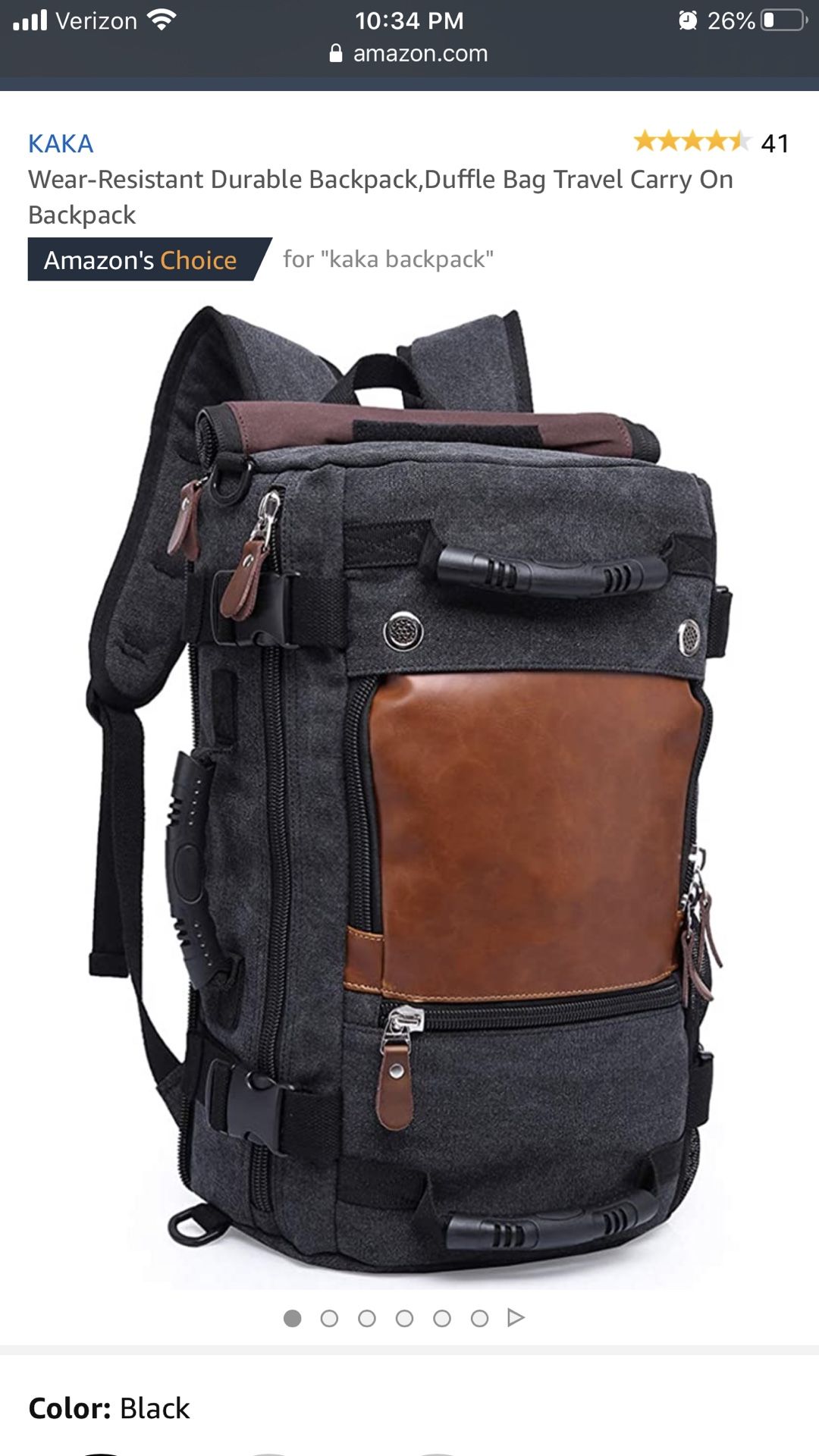 KAKA travel laptop backpack