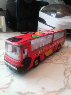Mid 80s toy tour bus