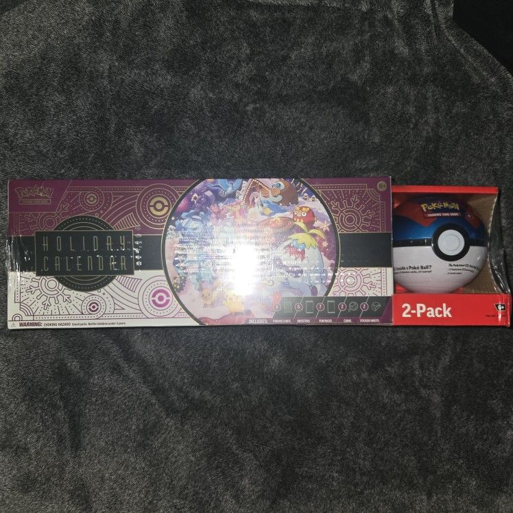 Pokemon x Costco 2025 Holiday Advent Calendar + Pokeball Bundle