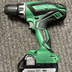 Hitachi 18V Cordless Drill Driver 