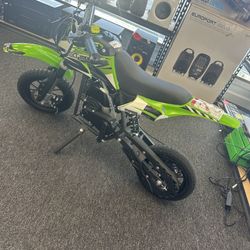 Mototec Green Kids Dirt Bike