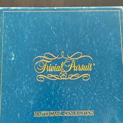 Original Trivial Pursuit Master Game Genus Edition
