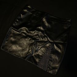 Windsor Faux Leather Mini Skirt