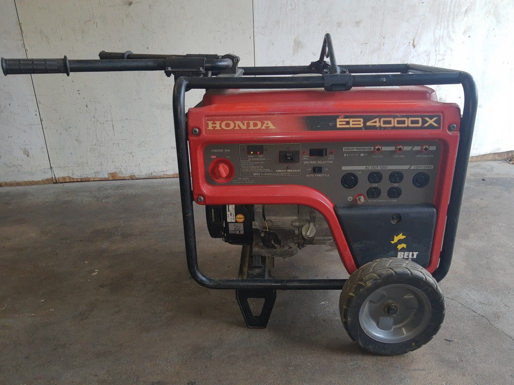 2015 Honda EB400X Generator