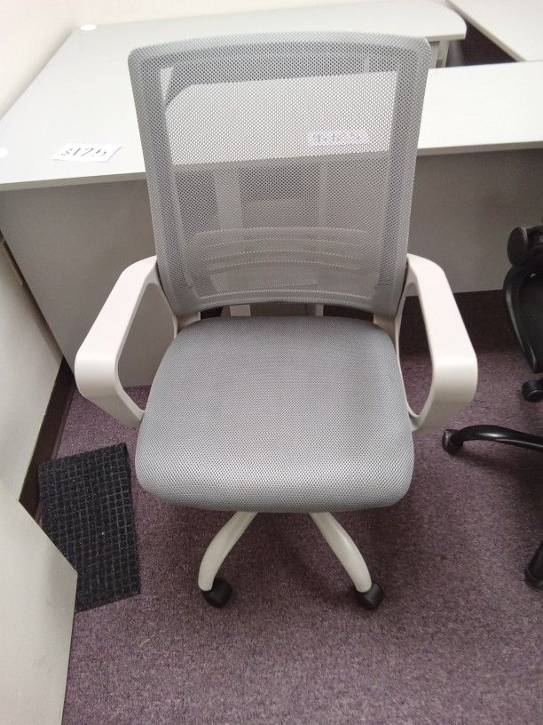 Grey Drafting Chair Available 
