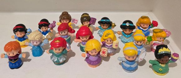 Fisher-Price Little People Disney Princess Figure Lot