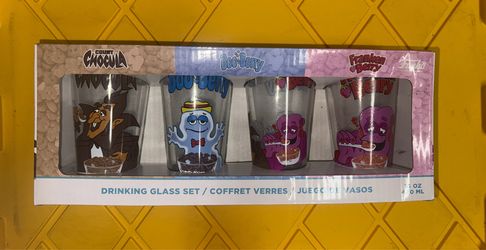 Glass cup collection set