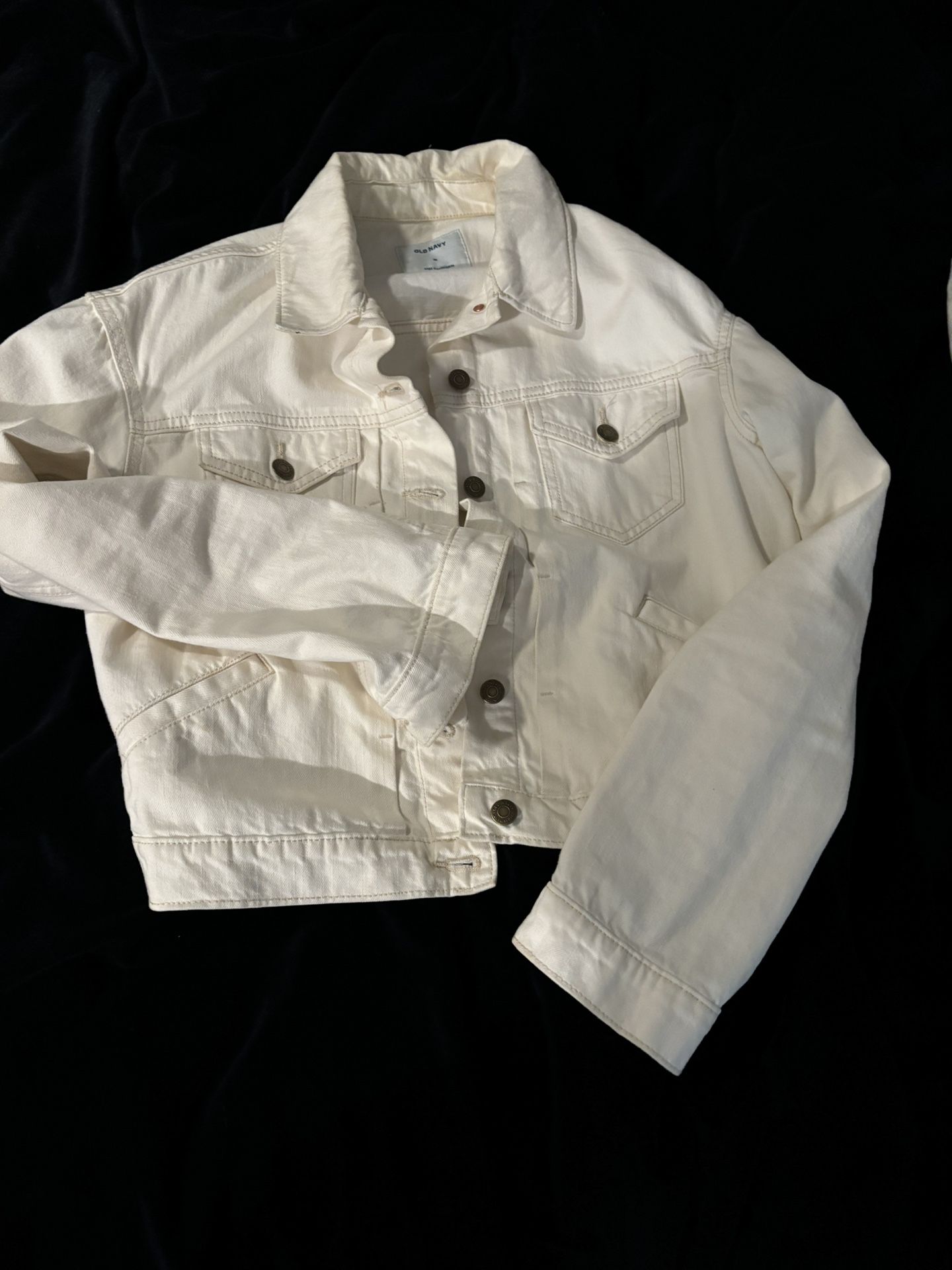 White Jean Jacket