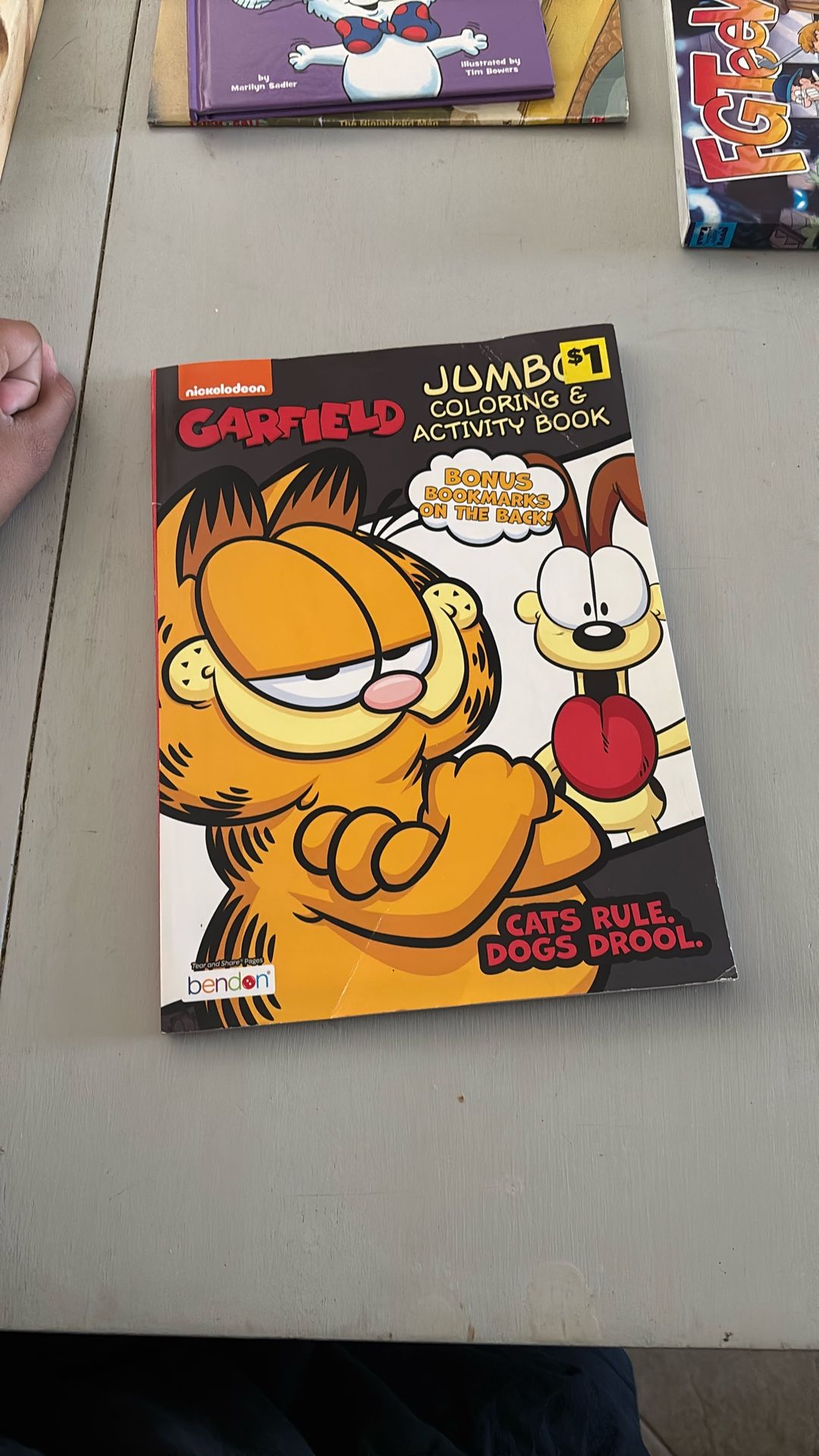 Garfield Coloring Book