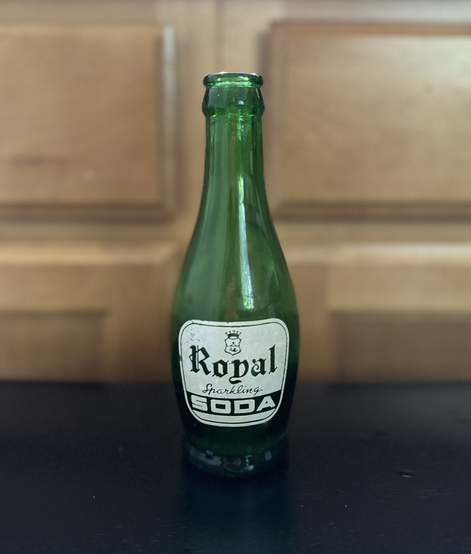 Vintage Empty Bottle Royal Sparkling Soda
