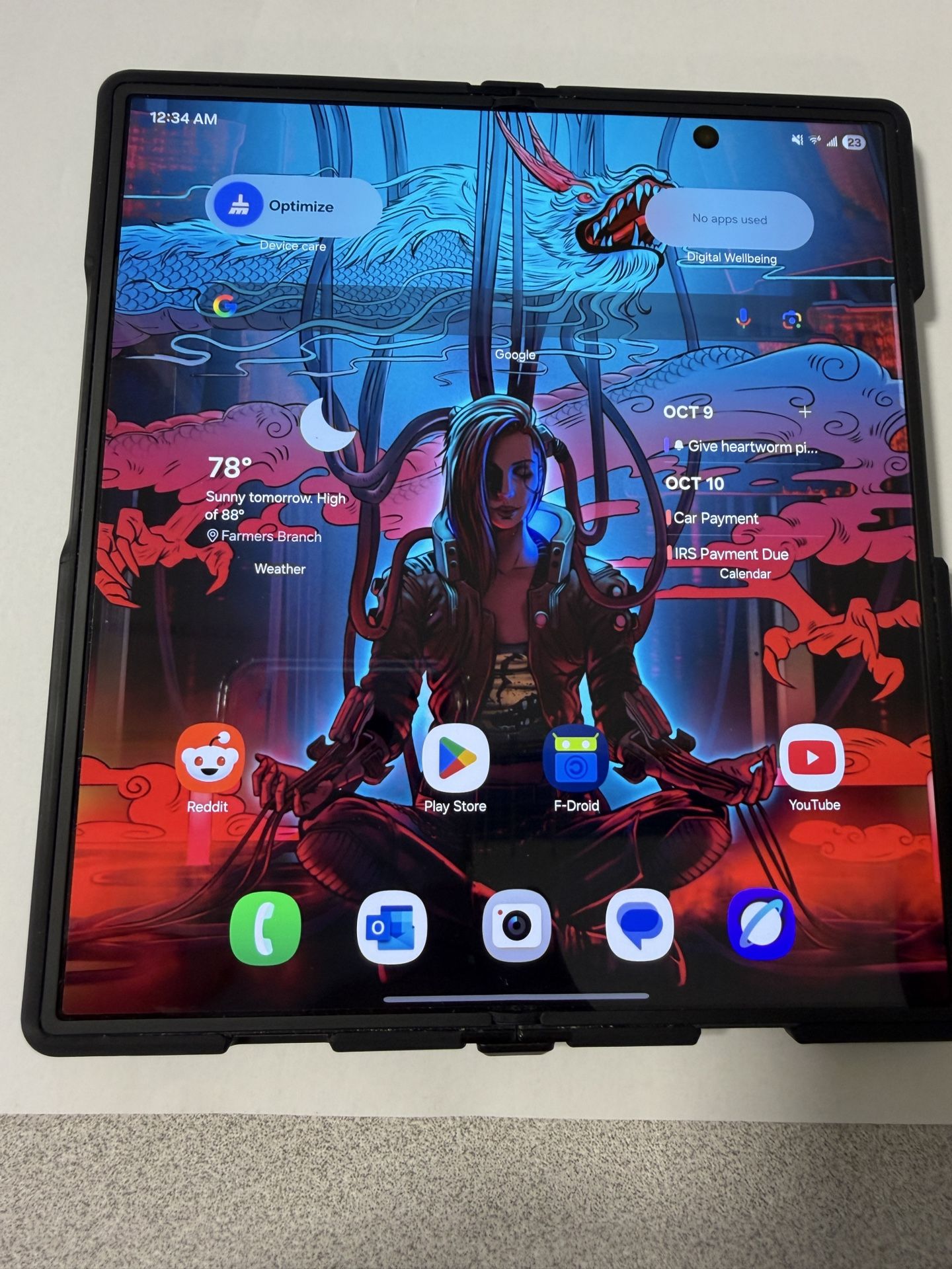 Like New Unlocked Galaxy Fold 7 1TB