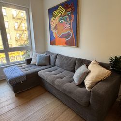 The Soma 105" Left Chaise Sofa Bed 