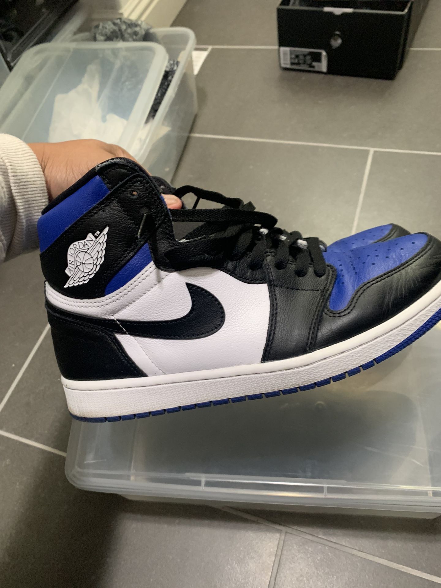 Jordan 1 Blue Toe Size 10 