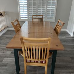 Farmhouse Dining Table And Chairs By Broyhill premier