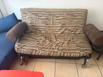 Convertible Futon Sofa Bed – Great for Guest Room or Small Space