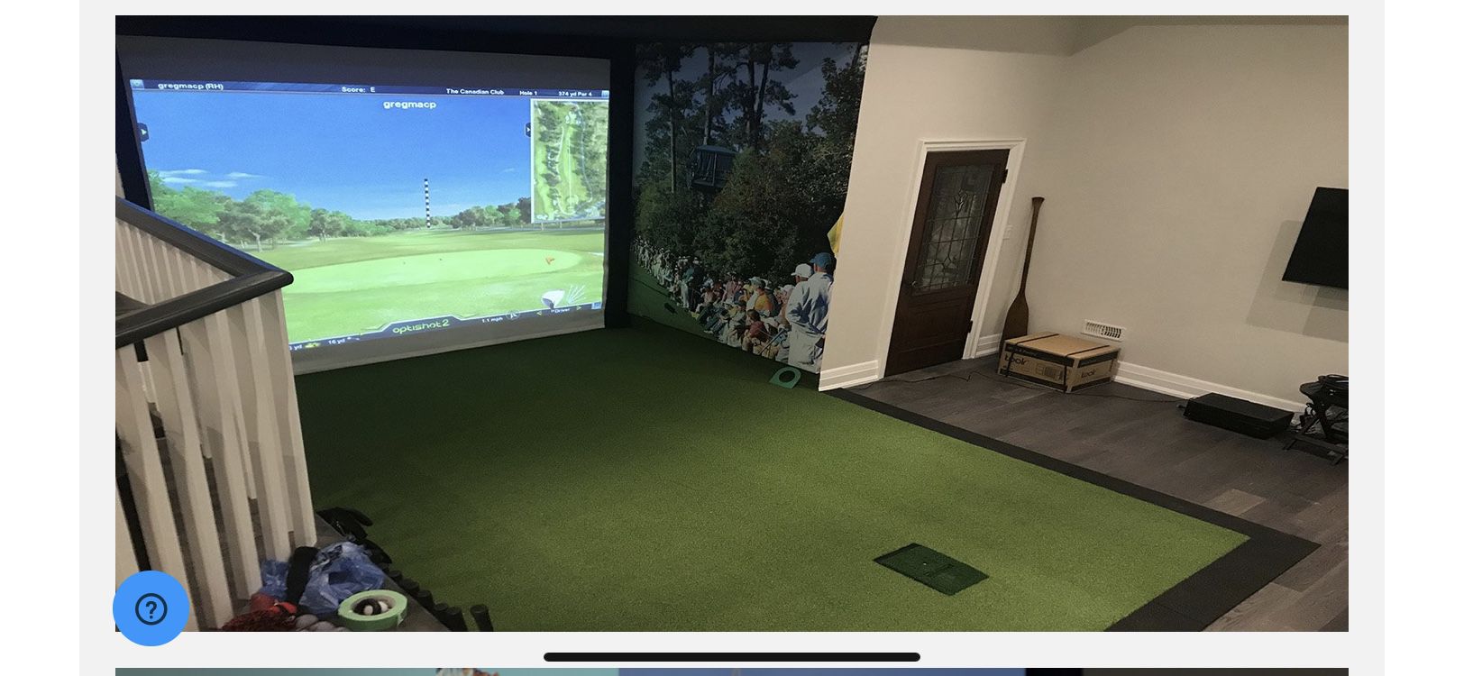 Optishot 2 golf simulator