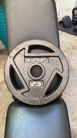 WIEGHTS PLATE CAP OLÍMPIC 25 Pounds