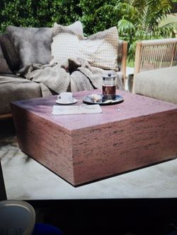 Outdoor coffee table