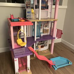 Barbie Dream House 3 - Great Condition With Accessories