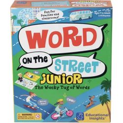 Educational Insights Word on the Street Junior Vocabulary & Word Game for Hom...