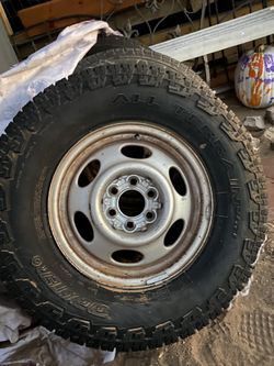 New Dextero P235/75R/15 Mounted W/Rim