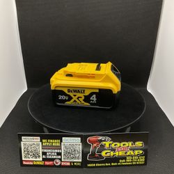 DEWALT 20V MAX XR Premium Lithium-Ion 4.0Ah Battery 