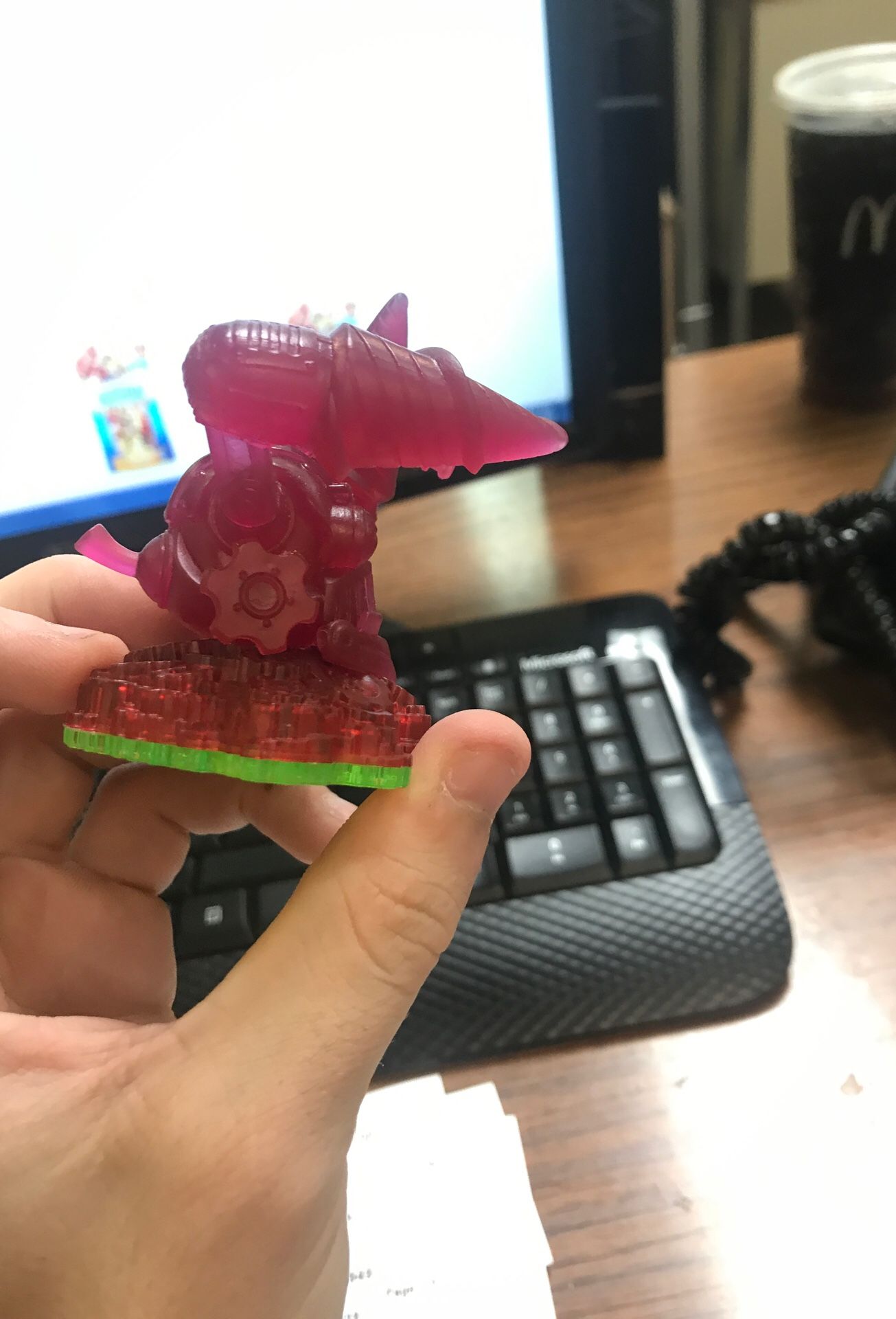 Red Drill Sergeant Skylander Character