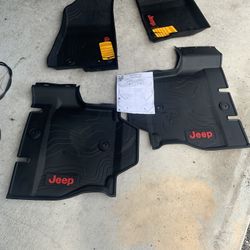 New Jeep Wrangler Floor Mats