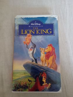 Lion King VHS
