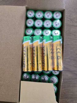 Super Alkaline Power AA Battery(40PCS), Double A Long Acting Alkaline Battery, Suitable For Home And Office Equipment