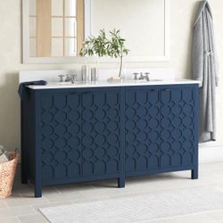 Double bathroom vanity