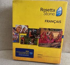 Rosetta Stone French Level 1